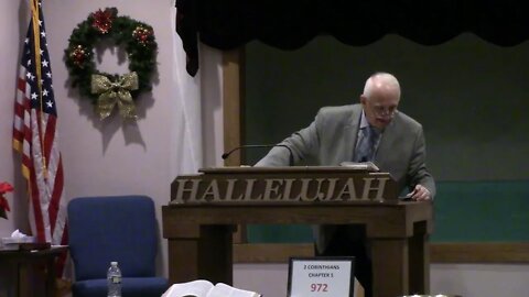 Bills Lake Baptist Church Wednesday Night December 7, 2022