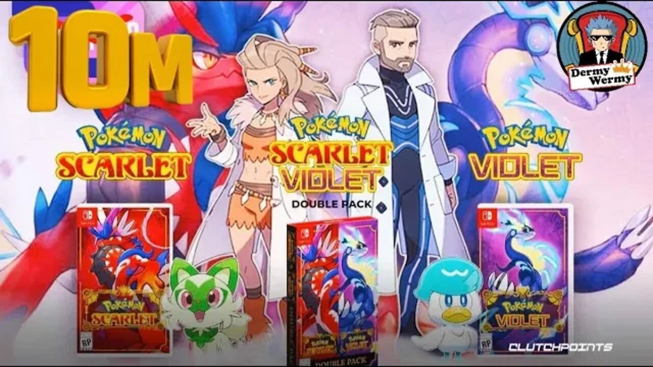 Pokémon Scarlet and Violet breaks sells records