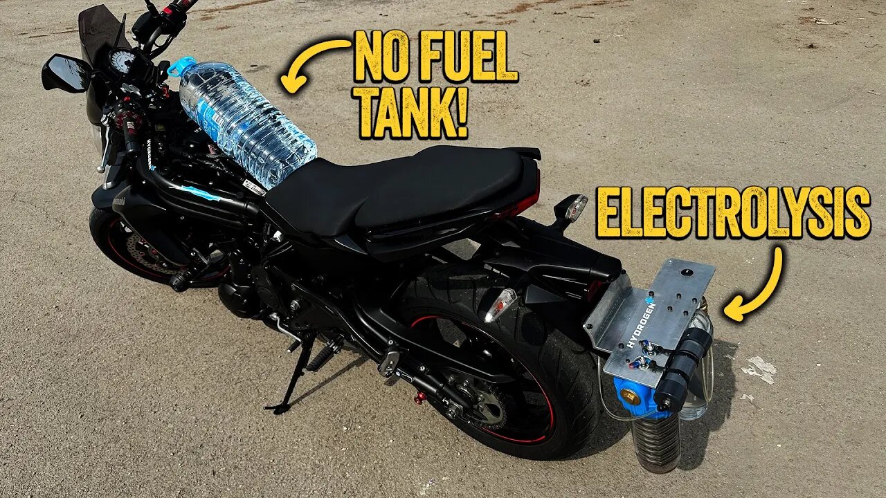 THE MOTORBIKE THAT WORKS ON WATER 100% REAL