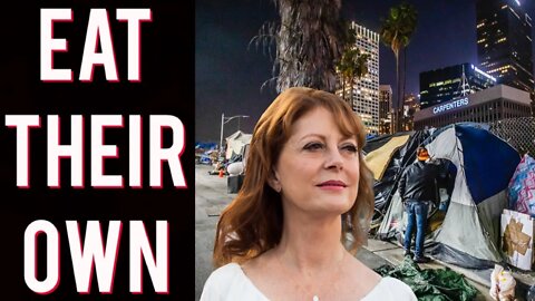 Hollywood actress calls out LA sewer city crime! Woman stabbed in the brain by homeless man!