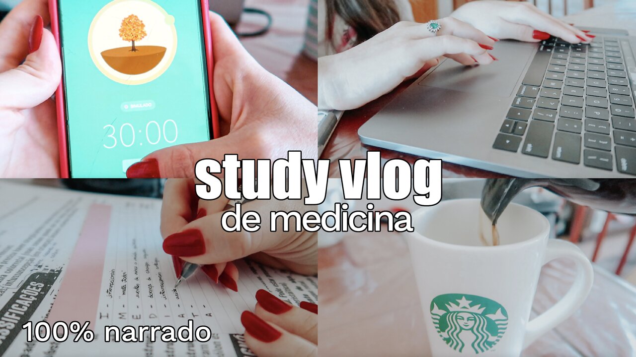 STUDY VLOG DE MEDICINA - 100% NARRADO