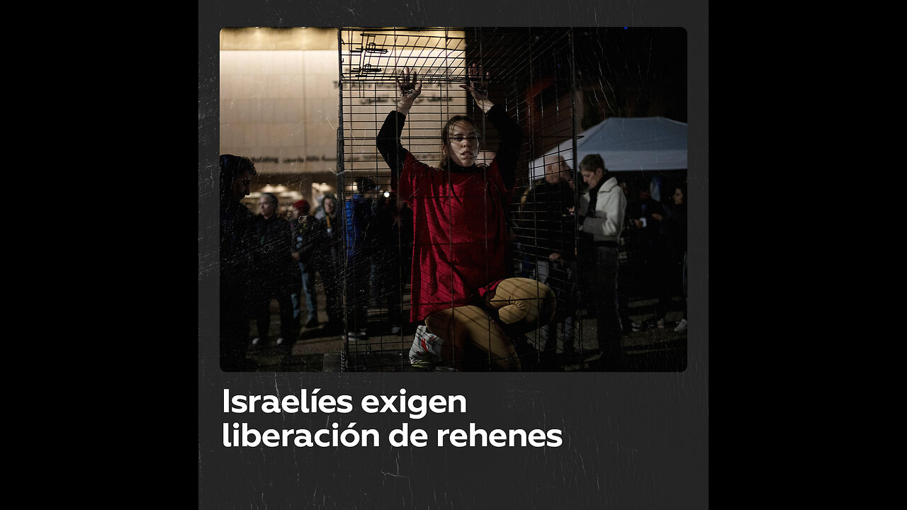 Miles de israelíes exigen la liberación de los rehenes retenidos por Hamás