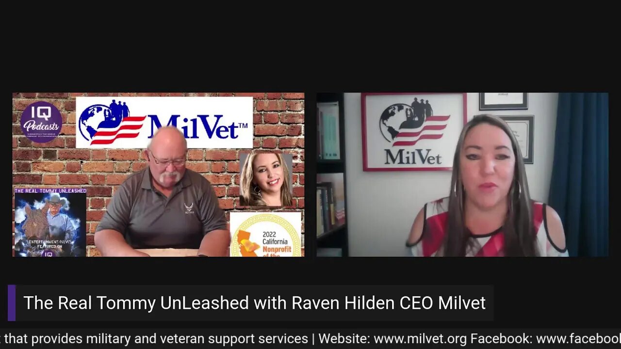 Raven Leigh Hilden LIVE on The Real Tommy Unleashed