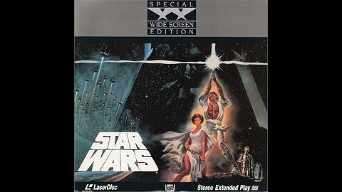 Star Wars (1977) Laserdisc - live only