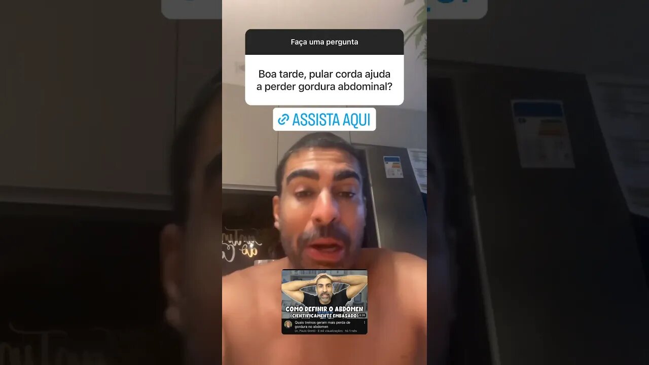 Pular corda ajuda a perder barriga!