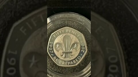 #Boy #Scouts Be Prepared #Silver #Proof #50p #2007 @ #ChangeChecker com #investmenttipsforbeginners