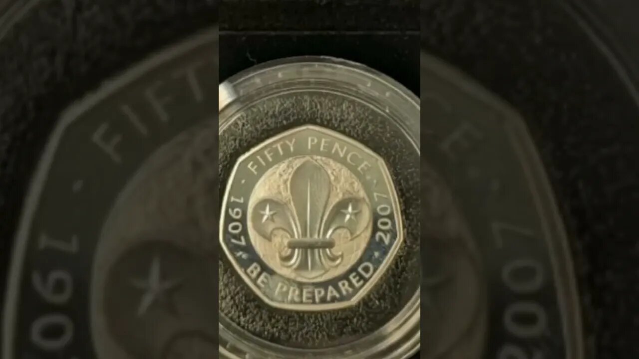 #Boy #Scouts Be Prepared #Silver #Proof #50p #2007 @ #ChangeChecker com #investmenttipsforbeginners