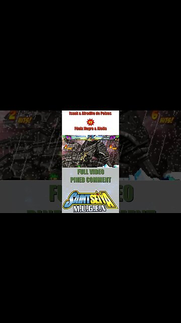 #mugen #Isaak #AfroditedePeixes #FênixNegro #Aiolia #shorts #saintseiya #cdz #saintseiyafanclub