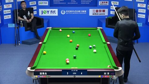 Zheng ! Yubo, ! the ! quasi ! god ! of ! Chinese ! billiards, ! is ! a ! strong ! winner!