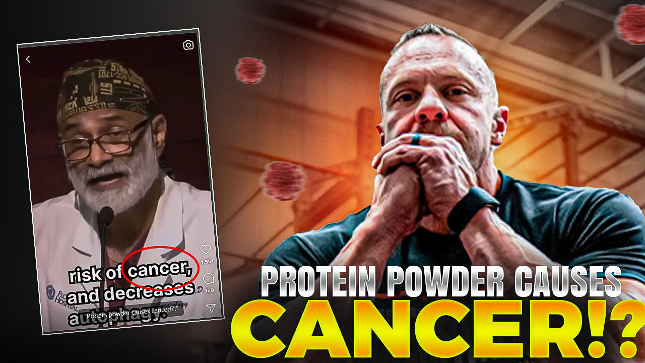 Protein Powder Causes Cancer?! Debunking Doctor's Crazy Claims