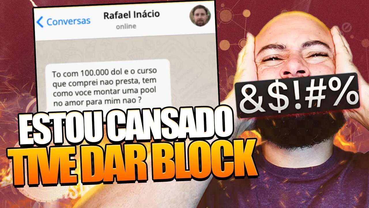 Pela PRIMEIRA VEZ me RECUSEI a AJUDAR e dei BLOCK