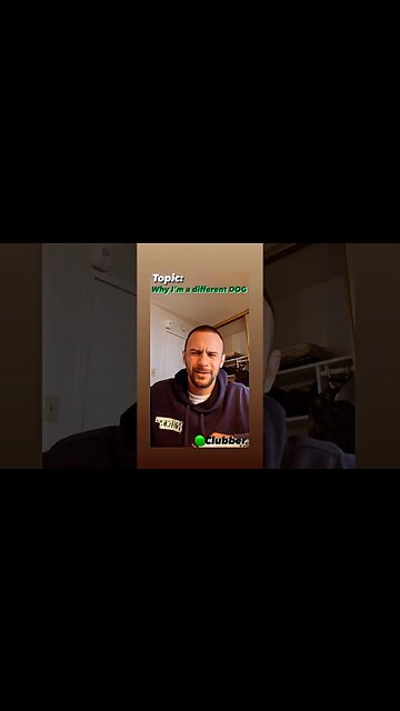 Why I'm a Different Dog!