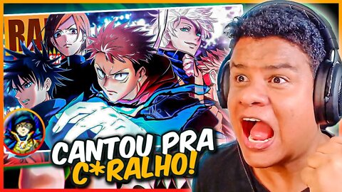 REAGINDO a FEITICEIROS JUJUTSU | EU EXORCIZO | Especial 400K | React Anime Pro