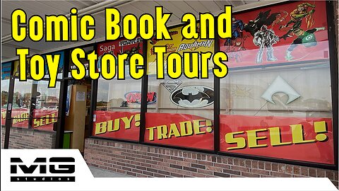 Rick's Comics and C4 Entertainment Toys Store Tours