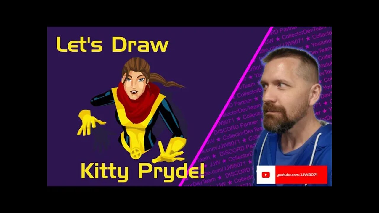 Let's Draw Kitty Pryde!