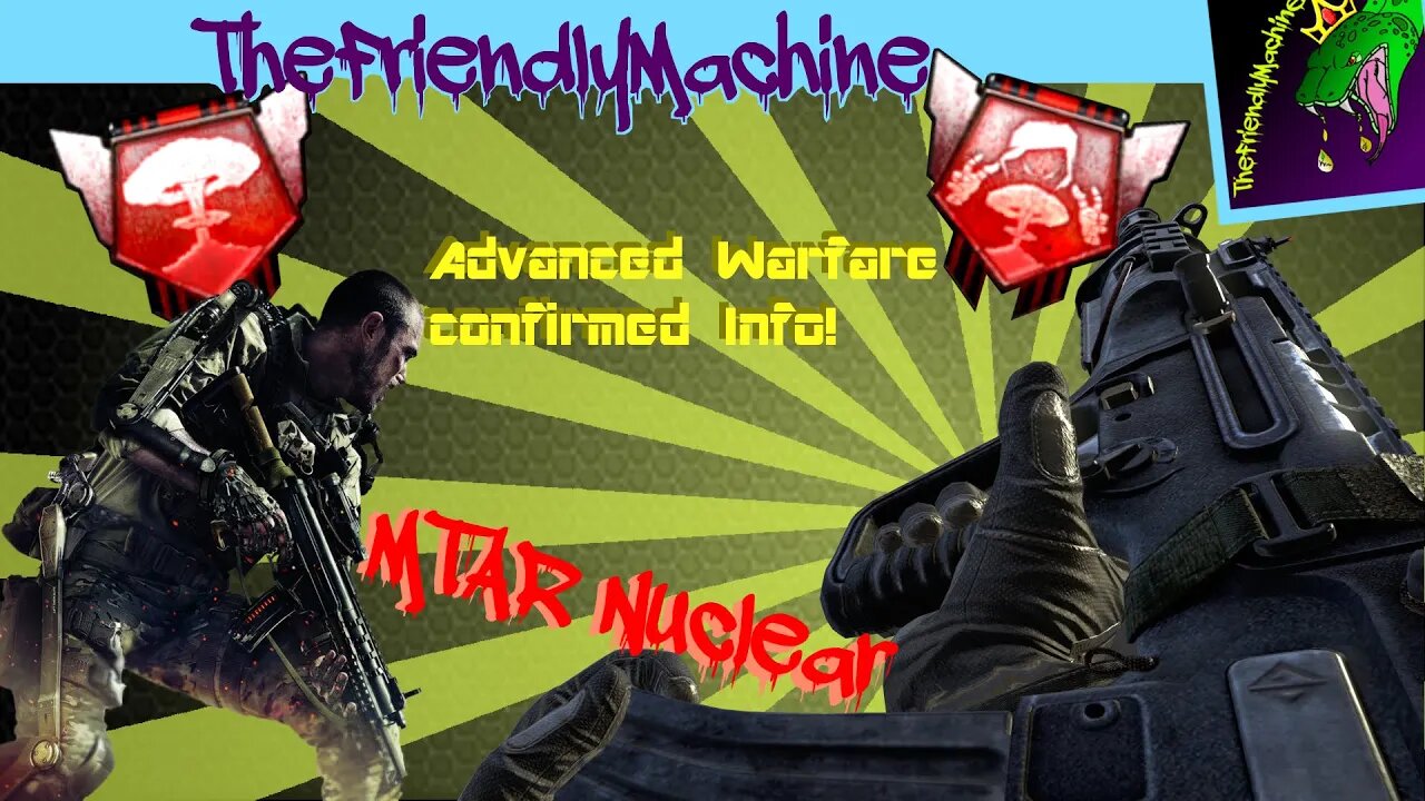 'Advanced Warfare' - Perks, Attachments, Exo-Abilities (Black Ops 2 - MTAR Nuclear)