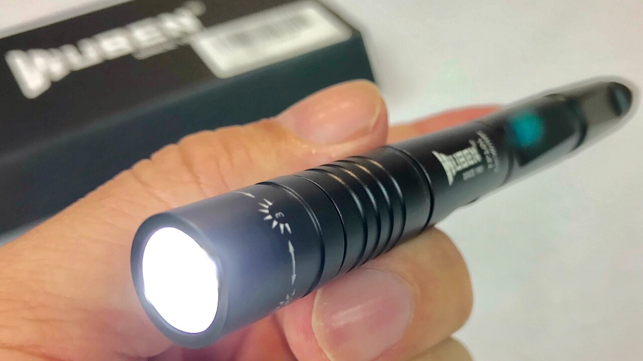 130 Lumens Tactical Pen Flashlight Review