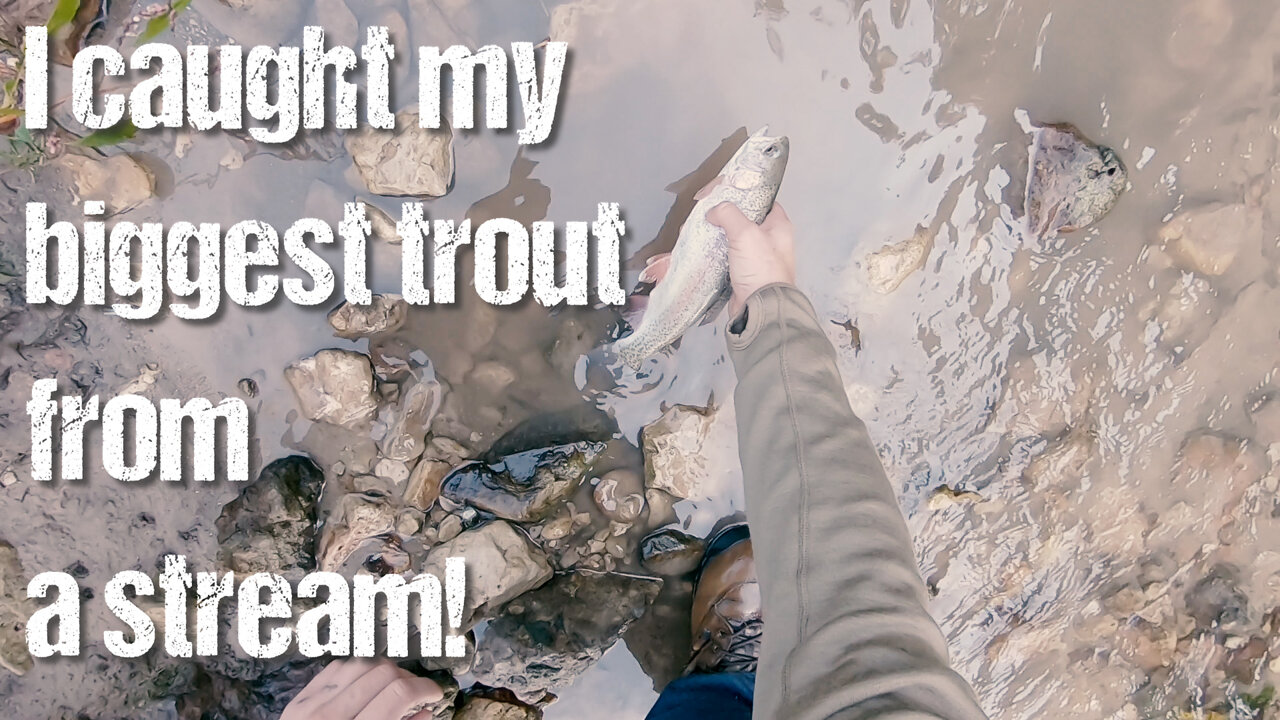 Catching Rainbows And Browns In Iowa's Trout Streams!