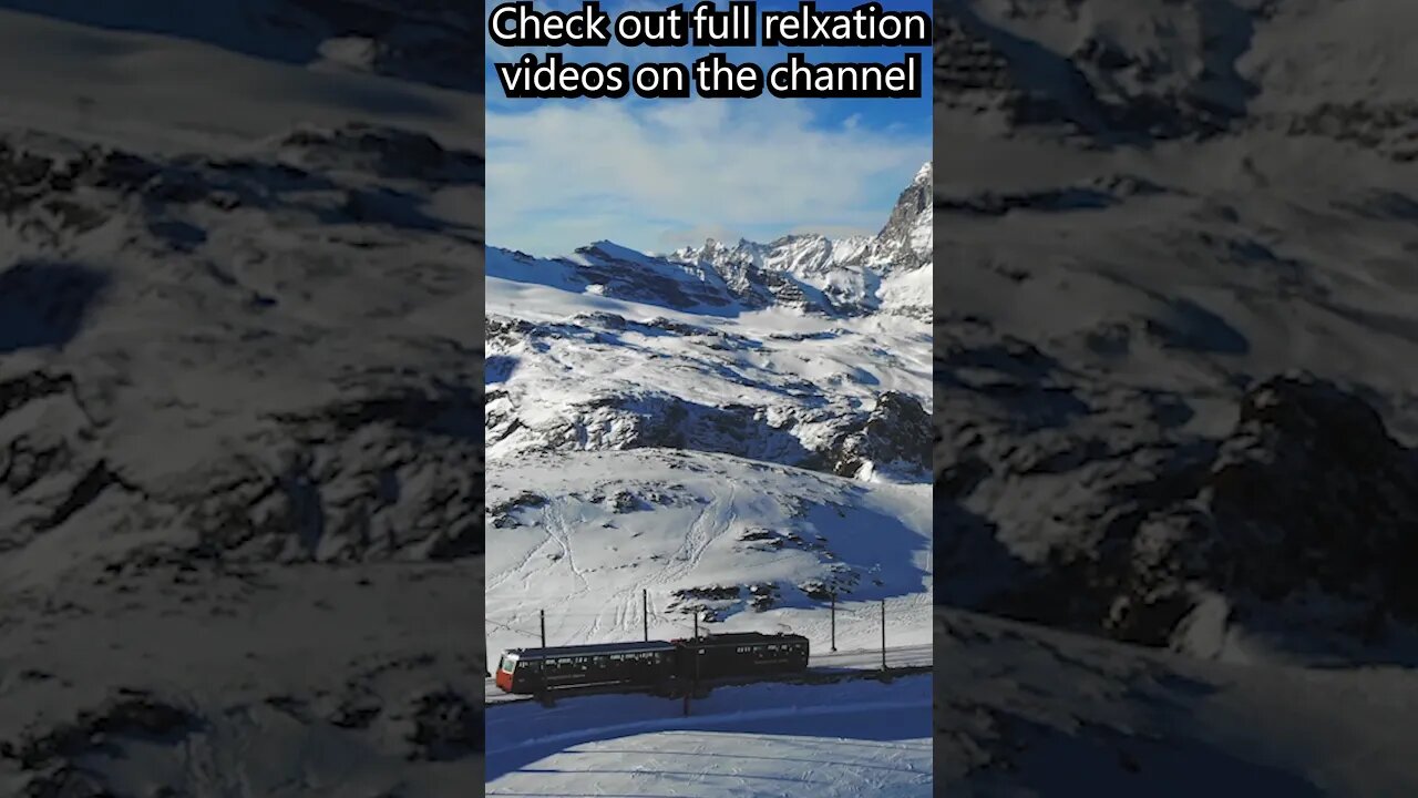 Relaxing music Switzerland's beauty [sit back and relax] #relaxation #shorts