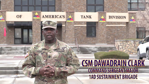 Command Sgt. Maj. Dawadrain Clark