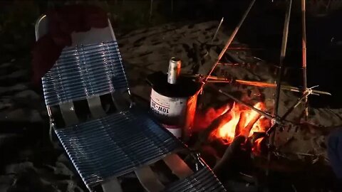 10 !! 4K Outdoor Camping Kimiya Mori teaches you how to make a campfire outdoors