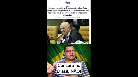 Censura no Brasil, NÃO!!!