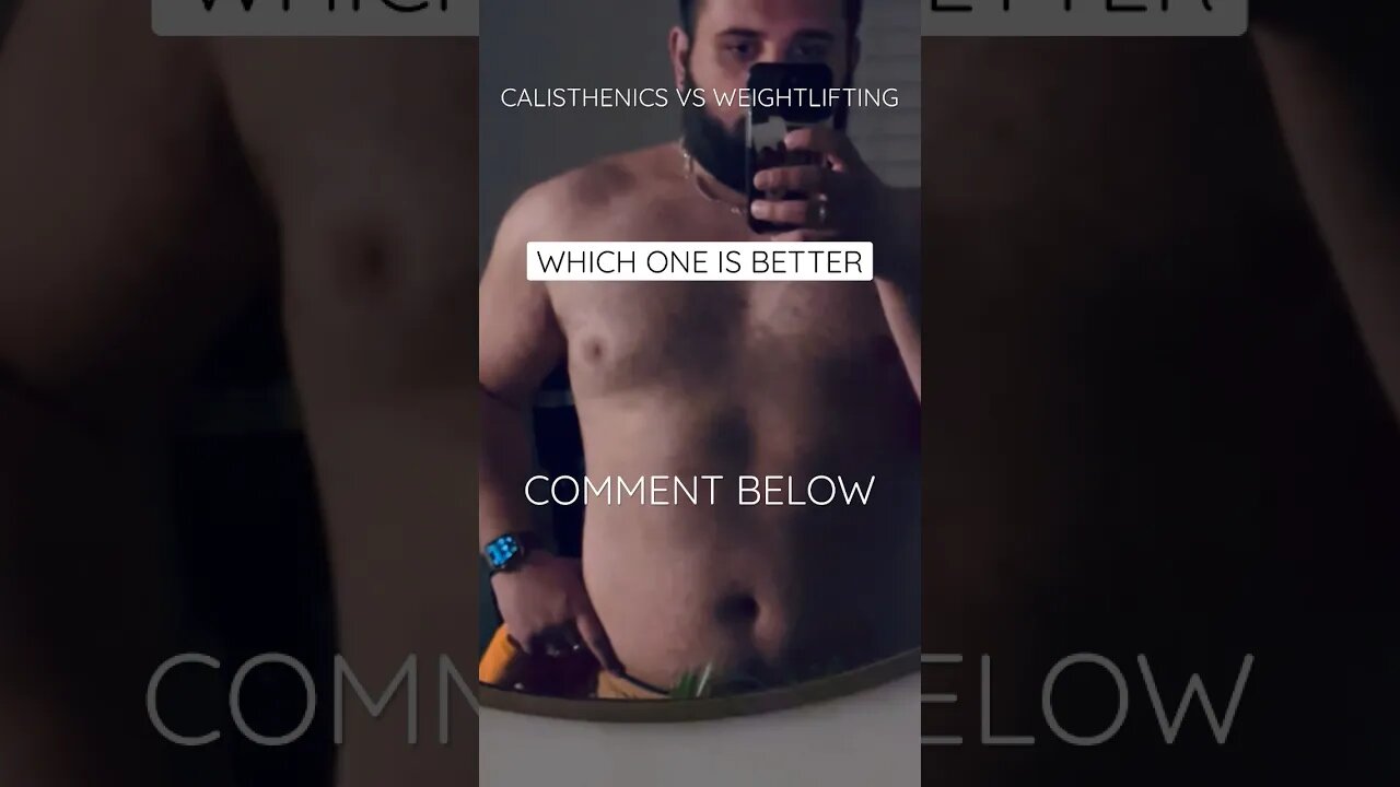 CALISTHENICS VS WEIGHTLIFTING