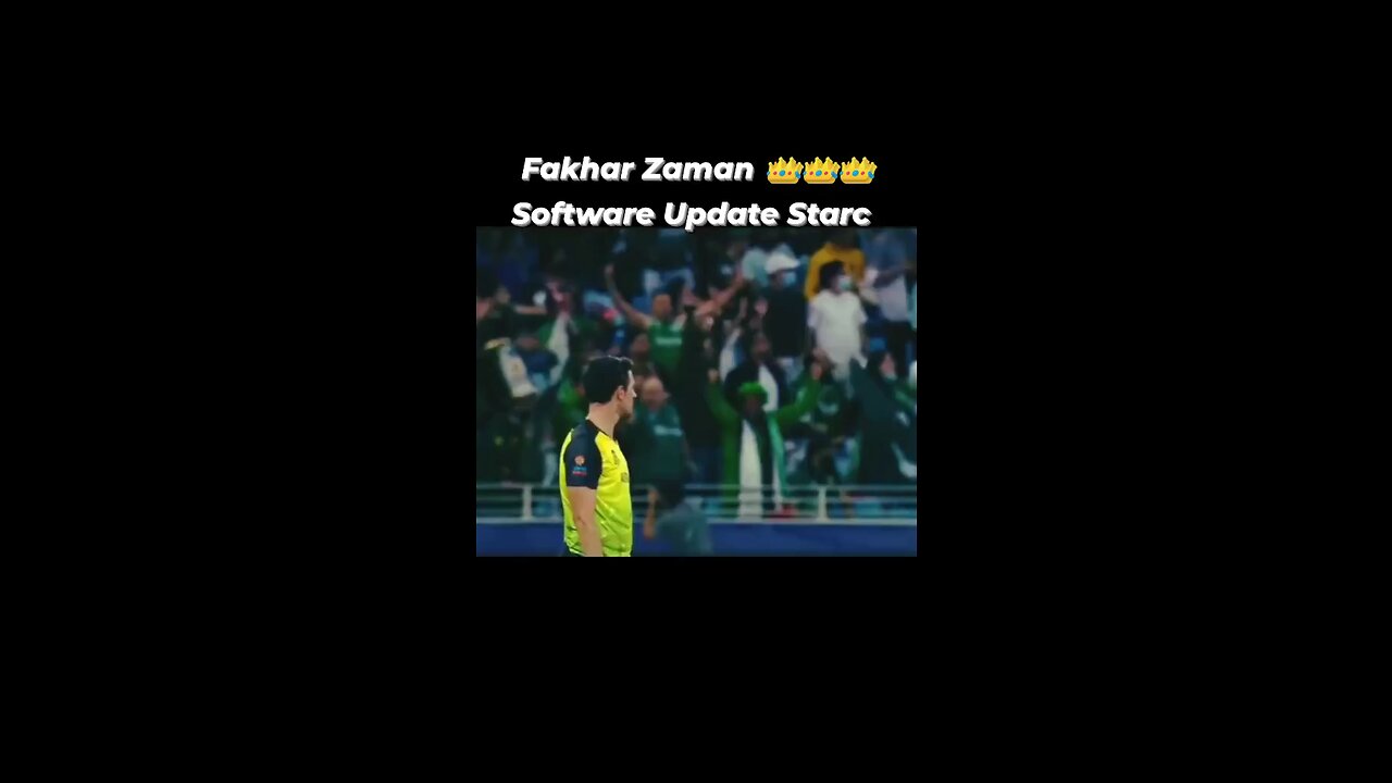 Fakhar zaman ne kya software update