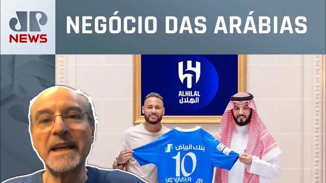 Neymar deve faturar R$ 1,7 bilhão em dois anos no Al-Hilal; Wanderley Nogueira analisa