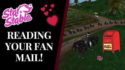 READING YOUR FAN MAIL! Star Stable Quinn Ponylord