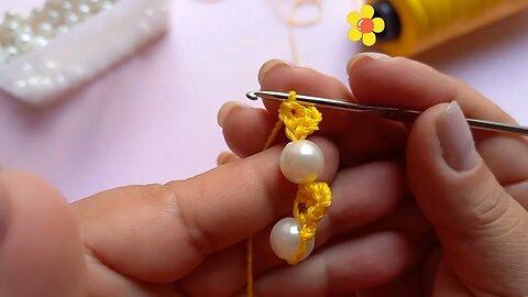 VEJA COMO FIZ ESSA PULSEIRA DE CROCHÊ!💍💍💎💎 DIY! HANDMADE BRACELET!