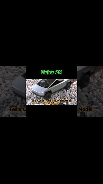 Check This Tesla CyberTruck Remote Controlled Hotwheels Model With CyberQuad