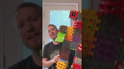 When Dad gets ahold of the kids waffle blocks 😄