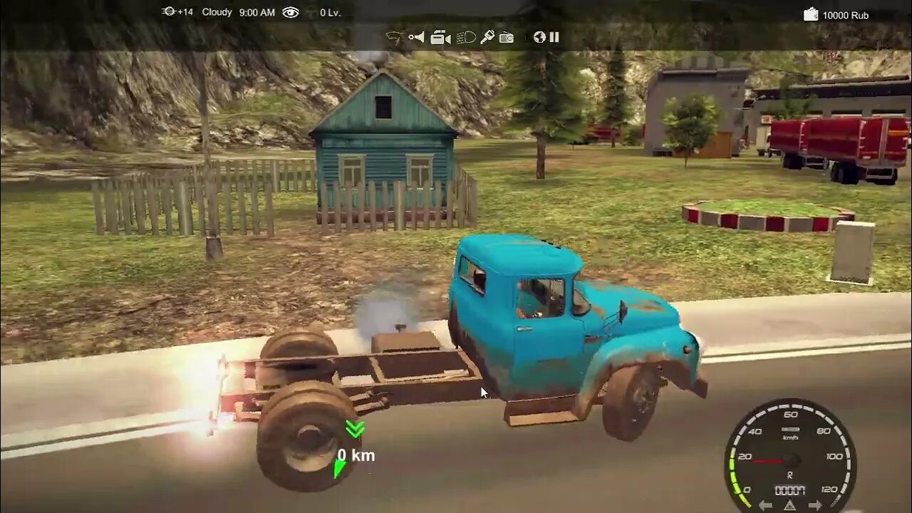 Russian Car Driver 2: ZIL 130 (Steam, gameplay)