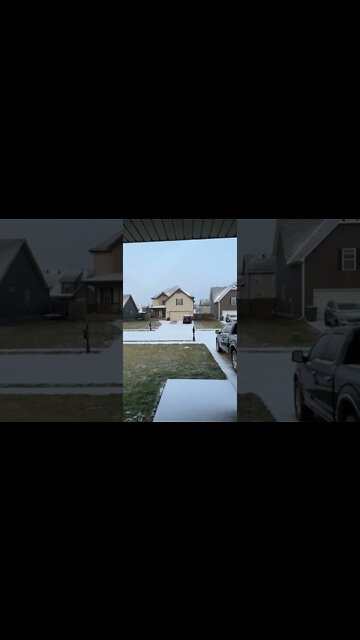 Snowing in central Tennessee