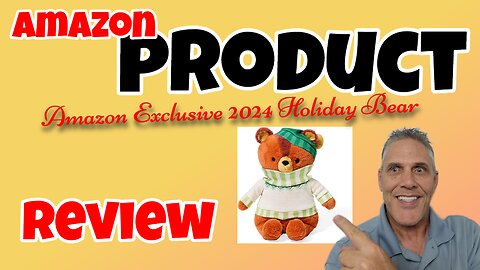 Wild Republic Amazon Exclusive 2024 Holiday Bear #Amazon Product #Review