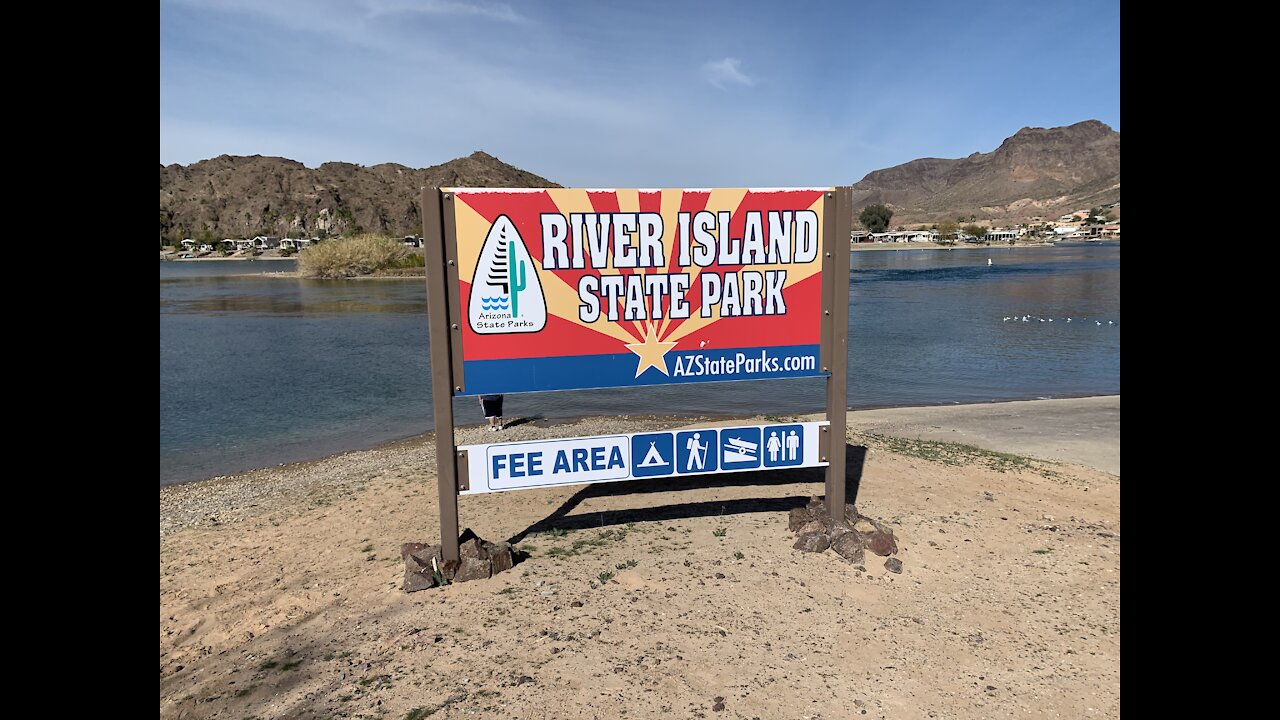 River Island State Park in Arizona - On the Colorado River