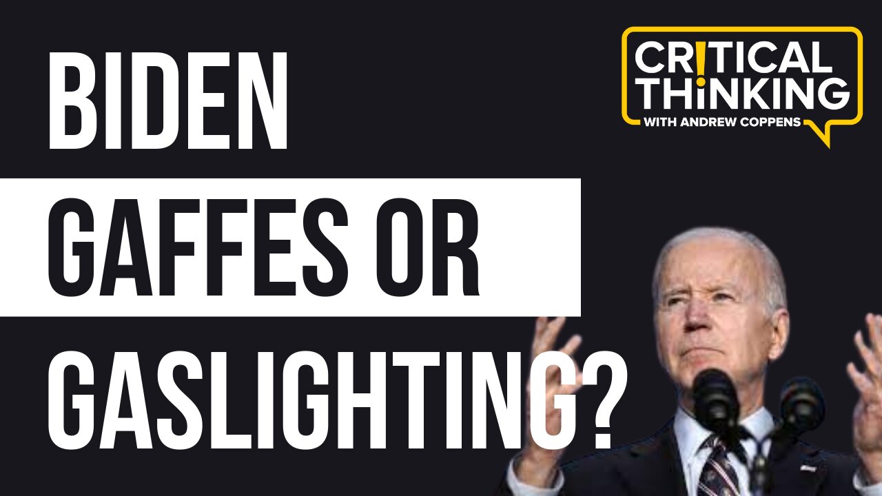 Biden Gaslight's His Way Through Europe | 03/28/22