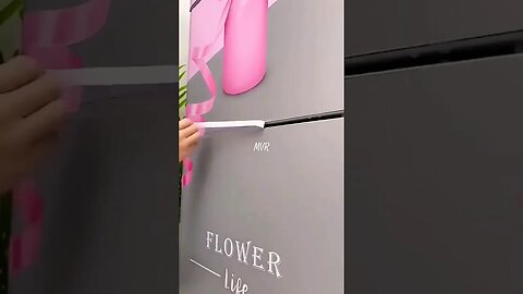 Decorative Refrigerator Door Sticker.