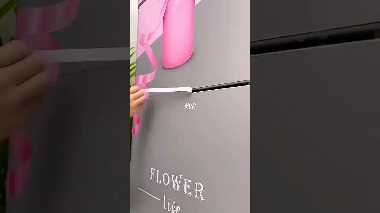 Decorative Refrigerator Door Sticker.