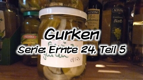 Mach's Dir. Selbst. - Gurken (Serie: Ernte 24, Teil 5)