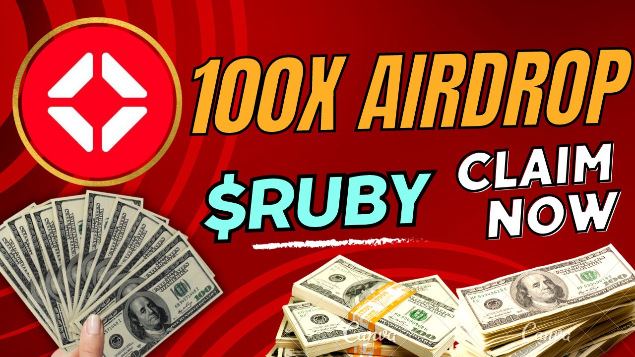 Claim RUBY crypto Airdrop in 1 minute. $7.3 million funding received! 100X potential