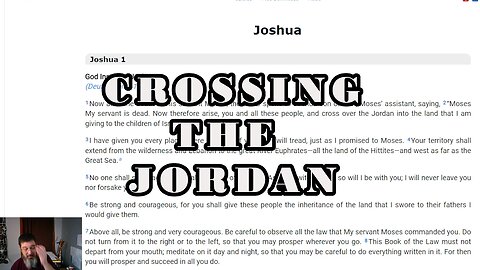 The Expedition of Birthright Begins Joshua 1-5