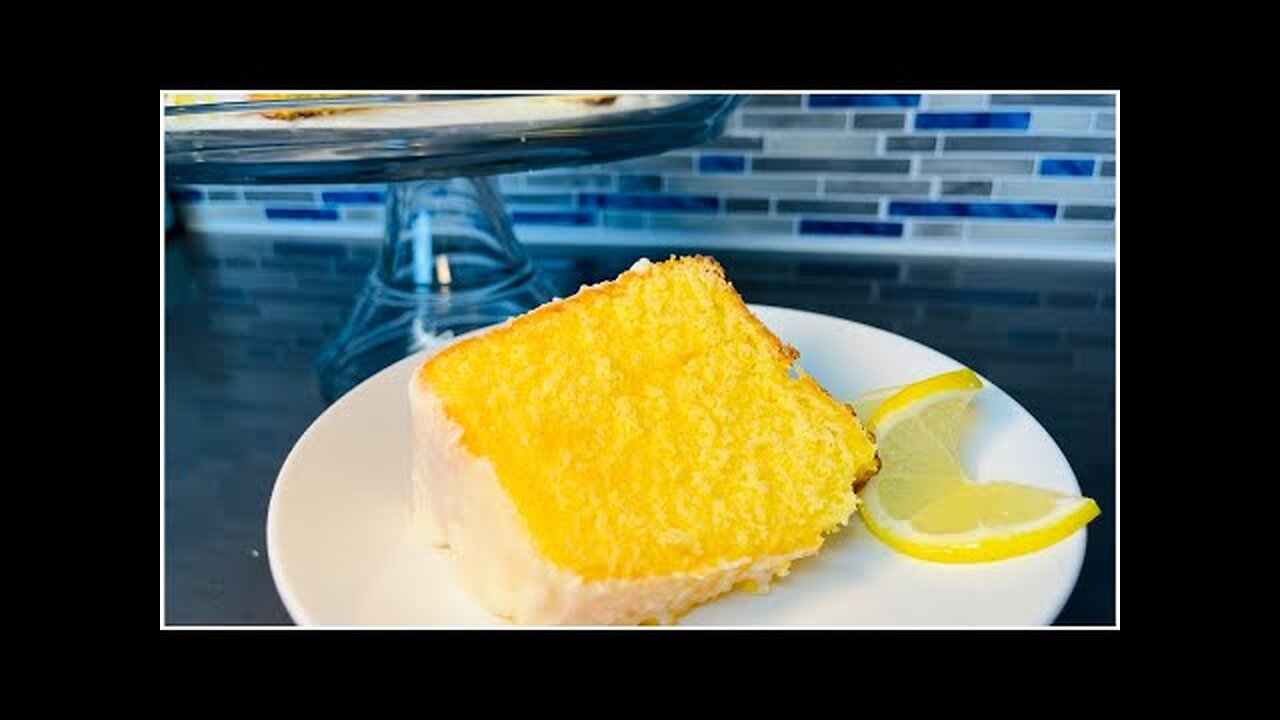 How To Make The Best Fresh Lemon Poundcake | Poundcake Recipe #homemade #cake