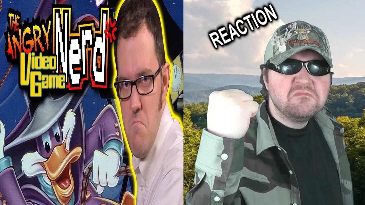 Darkwing Duck (Turbografx 16) - Angry Video Game Nerd (AVGN) REACTION!!! (BBT)