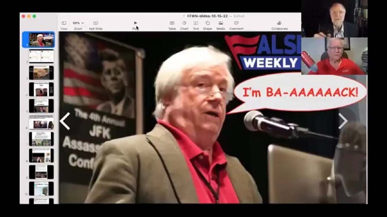 Jim Fetzer: False Flag Weekly News with Dr James Fetzer + Dr. Steve Turley | EP625b