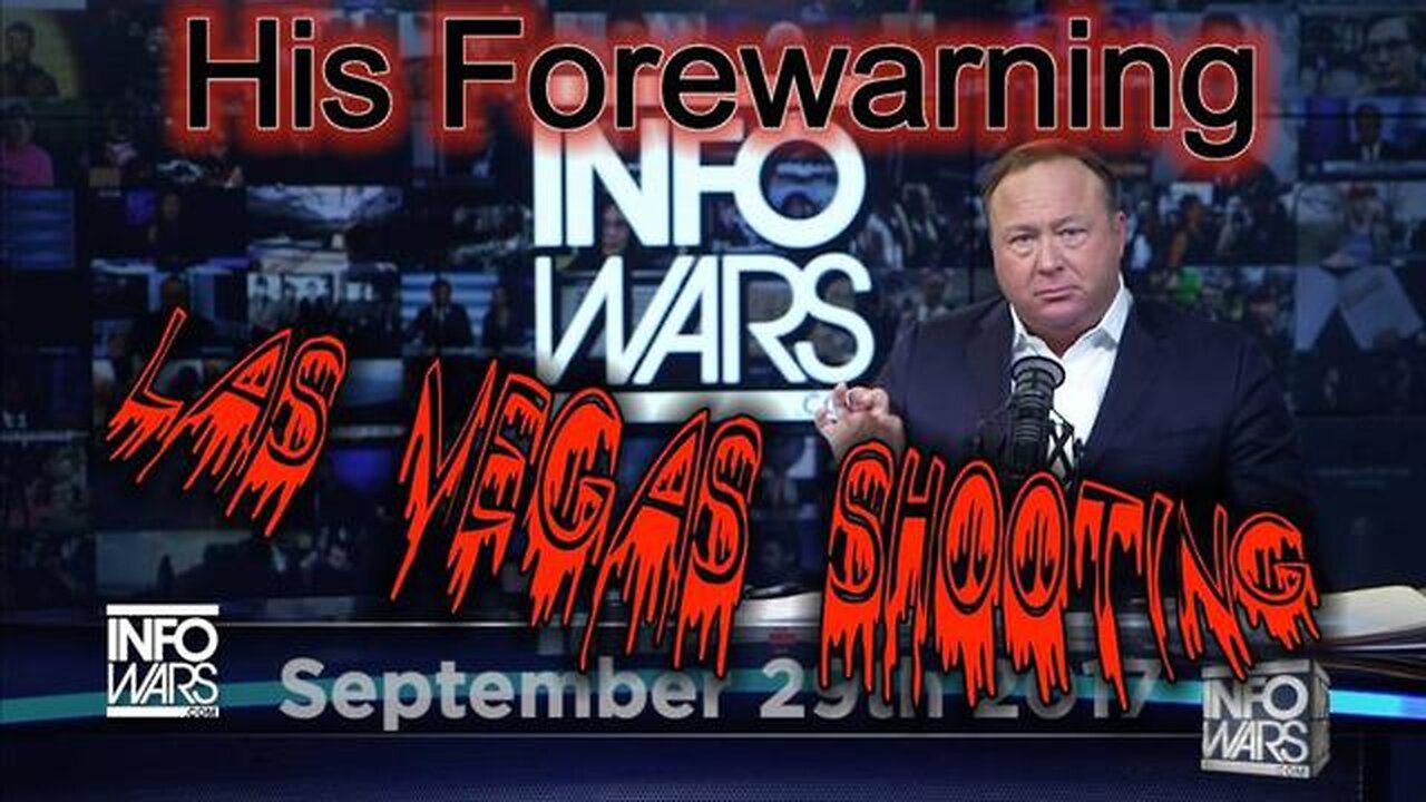 FOREWARNED OF THE LAS VEGAS SHOOTING