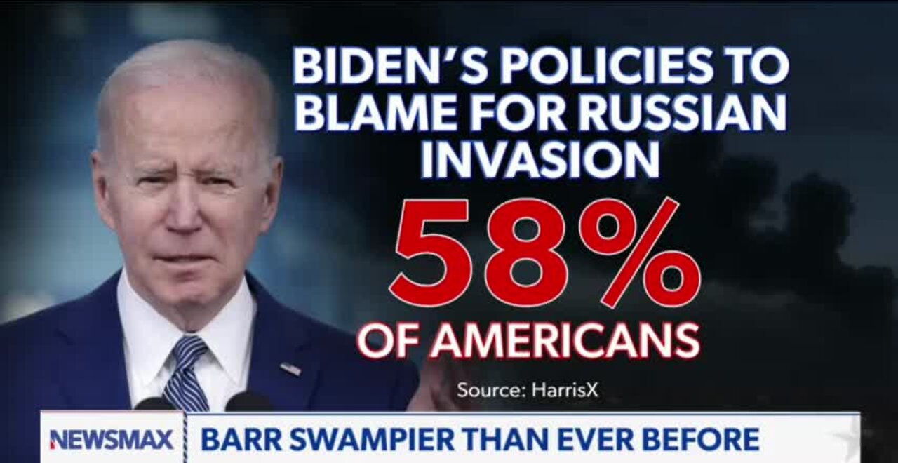 MAJORITY Of Americans Blame JOE BIDEN For Russian Invasion Of Ukraine