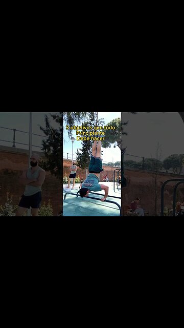 Empiezas en calistenia? Haz esto! #calisthenics #shorts