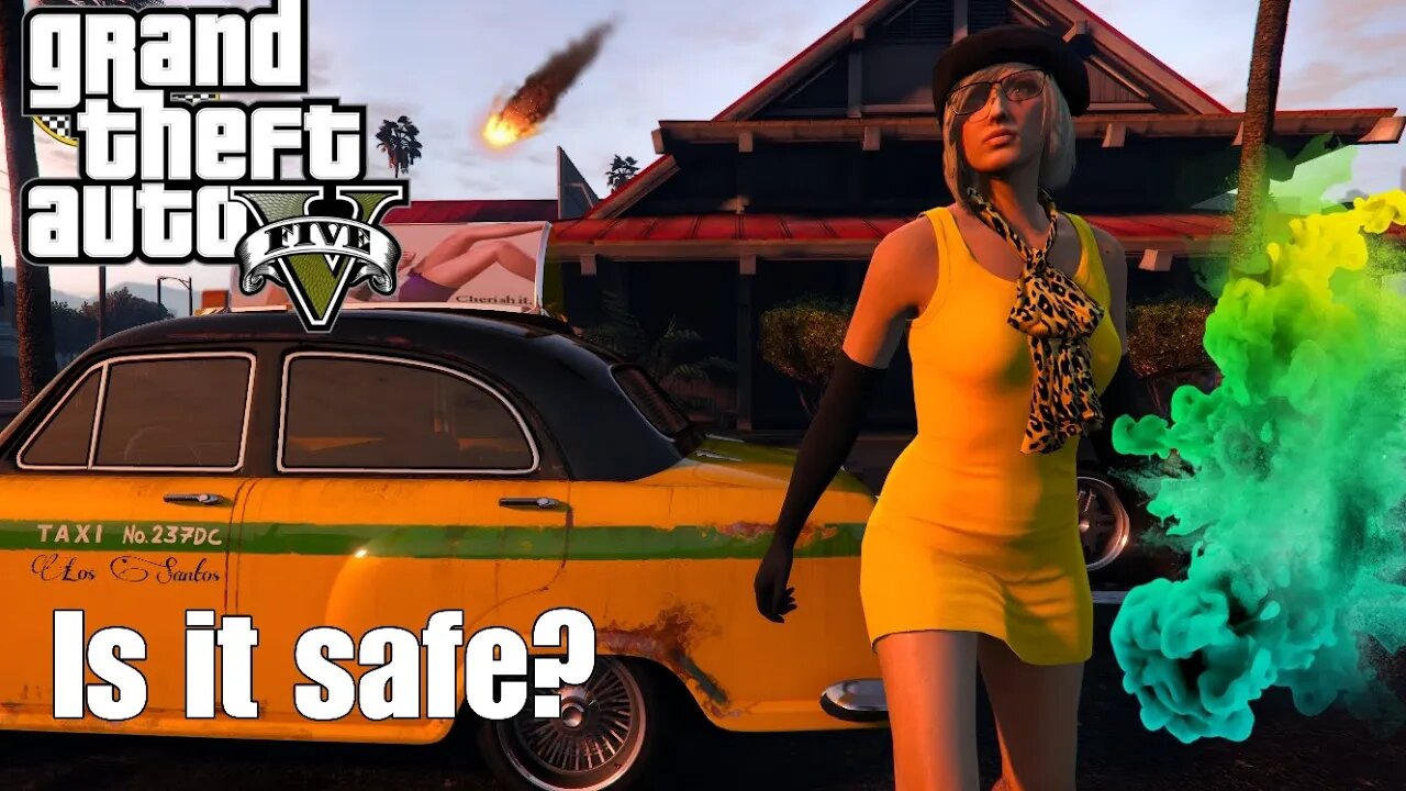 Is it safe driving around? GTA5 Online